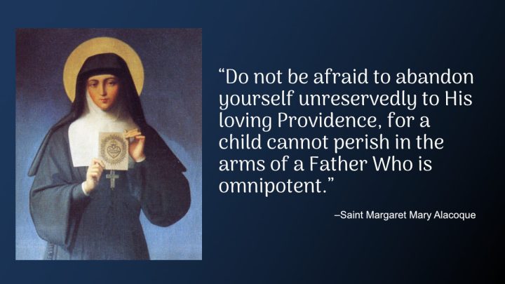Daily Quote — Saint Margaret Mary Alacoque