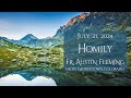 Homily for July 21