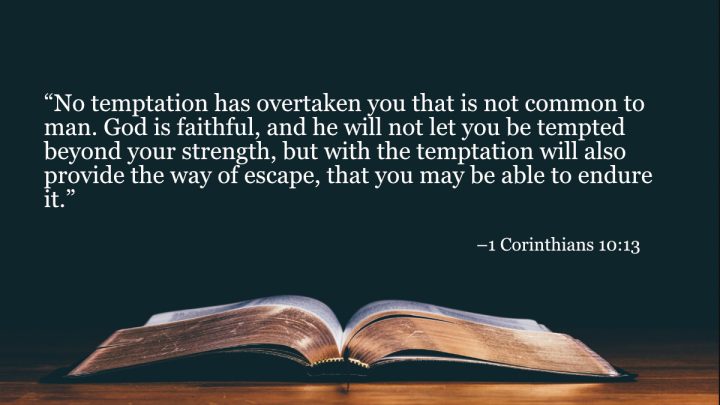 Your Daily Bible Verses — 1 Corinthians 10:13
